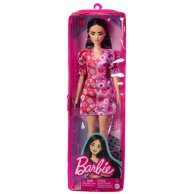 Кукла Barbie "Модница" в розовом цветастом платье HBV11