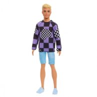 Кукла Кен "Модник" в свитере в клетку Barbie HBV25