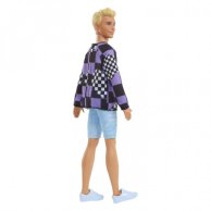 Кукла Кен "Модник" в свитере в клетку Barbie HBV25