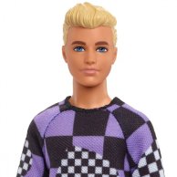 Кукла Кен "Модник" в свитере в клетку Barbie HBV25
