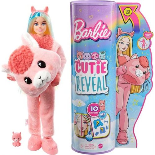 Кукла Barbie "Cutie Reveal" - забавная лама HJL60