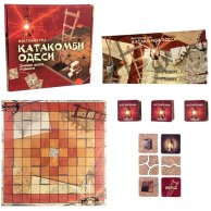 Настольная развлекательная игра Strateg Катакомбы Одессы, укр 30285