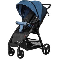 Коляска прогулочная CARRELLO Maestro Water Blue в льне +дождевик L
