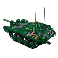 Конструктор Sluban Танк STRV 103 Stridsvagn, 692 детали M38-B1010