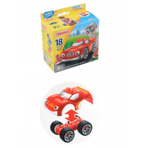 Игрушка Конструктор "Автоклуб" М-1 (Спорткар)