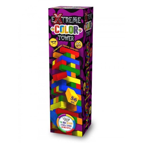 Развивающая настольная игра Danko Toys Extreme Color Tower G-ECT-01U