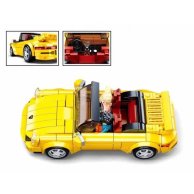 Конструктор Sluban Желтая машина, 16 см, 290 деталей M38-B1097
