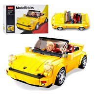 Конструктор Sluban Желтая машина, 16 см, 290 деталей M38-B1097