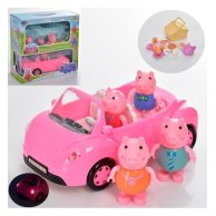 Игровой набор Свинка Пеппа с машиной для пикника, 4 фигурки Y992