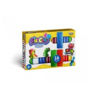 Воздушный пластилин Danko Toys Air Clay Неоновый, 16 шт ARCL-04-01U