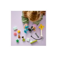 Конструктор Lego Duplo Ветровая турбина и электромобиль, 16 деталей 10985