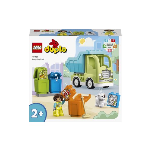 Конструктор Lego Duplo Мусороперерабатывающий грузовик, 15 деталей 10987
