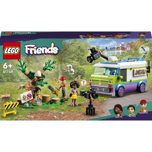 Конструктор Lego Friends Фургон новостной редакции, 446 деталей 41749