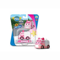 Металлическая машинка Robocar Poli Робокар Эмбер MRT-0602