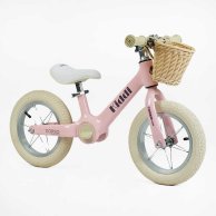 Беговел Corso Kiddi велобег, колеса 12 дюймов, розовый ML-12009