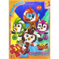 Пазлы ТМ "G-Toys" из серии "Top Wing" (Отважные птенцы) (TZ92)