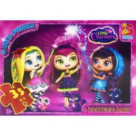 Пазлы ТМ "G-Toys" из серии "Little Charmers" (Маленькие Чародейки) (LC491)