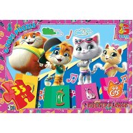 Пазлы ТМ "G-Toys" из серии "44 котенка" (YT55)