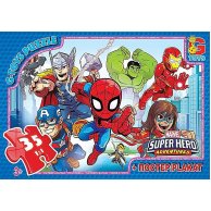 Пазлы ТМ "G-Toys" из серии "Мстители" (AV506)