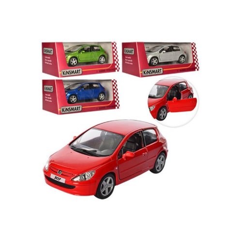 Машина метал."Kinsmart"Peugeot 307 XSI (KT5079W)
