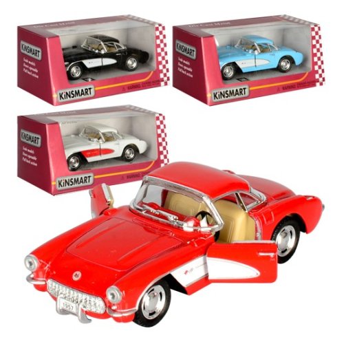 Машинка Kinsmart Chevrolet Corvette 1957(KT5316W)