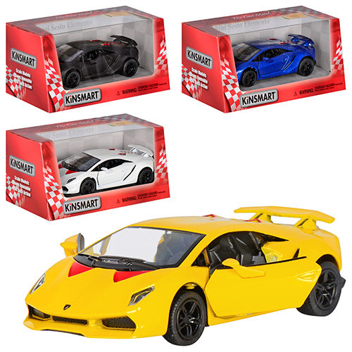 Машина Kinsmart Lamborghini Sesto Elemento (KT5359W)