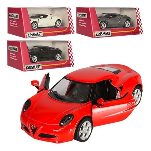 Машинка Kinsmart Alfa Romeo 4C (2013) (KT5366W)