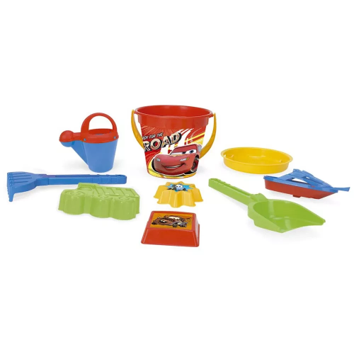 Набор для песка Wader Тачки Disney Cars, 9 элементов 77635