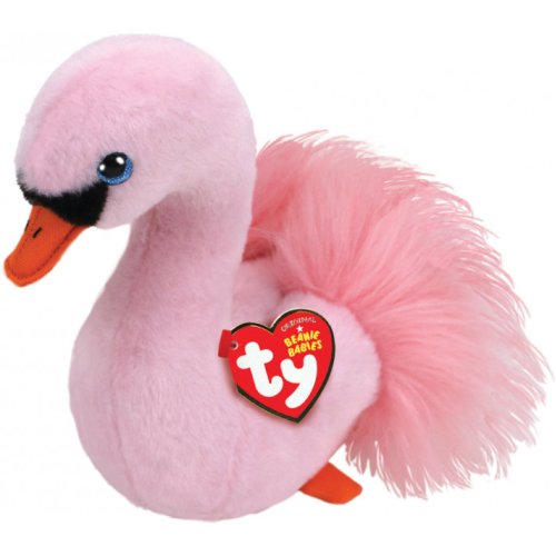 TY Beanie Babies Розовый лебедь "Odette" 15см (41034)