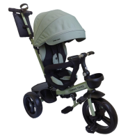Трехколесный велосипед Turbo Trike с родительской ручкой MT 1001-1 Frost Green