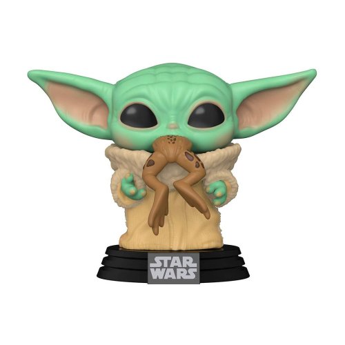 Игровая фигурка Funko POP! cерии "Мандалорец"- Малыш с лягушкой (49932)