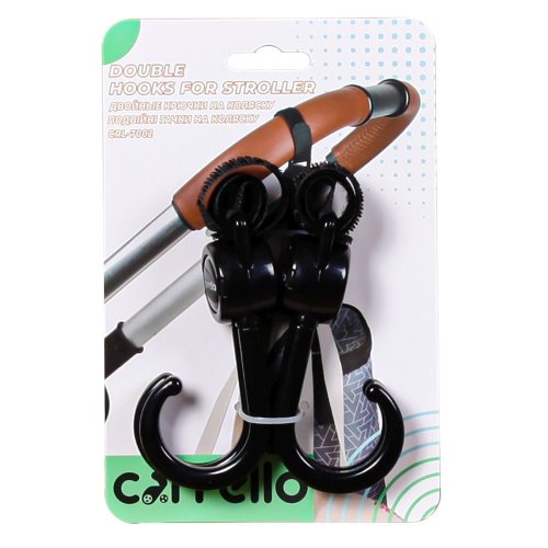 Двойные крючки на коляску CARRELLO CRL-7002
