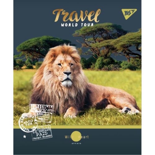 Тетрадь А5 24 Кл. YES Wild Animals (764308)