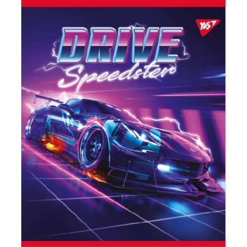 Тетрадь А5 48 Кл. YES Speedster (764347)