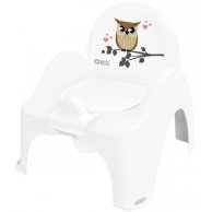 Горшок-стульчик Tega Owl  white PB-SOWA-007