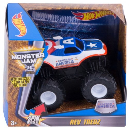Инерционная машинка-внедорожник серии "Monster Jam" (в асс.) Hot Wheels