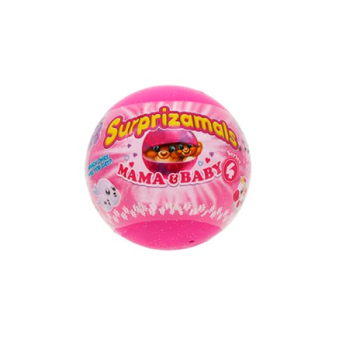 Набор мягких игрушек-сюрпризов в шаре Surprizamals S4 – Мама и малыш SU03511-5016