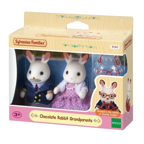 Игровой набор Sylvanian Families Дедушка и Бабушка Шоколадного Кролика 5190