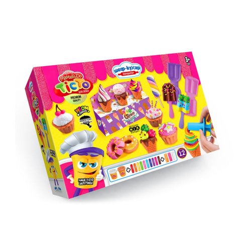 Тесто для лепки Danko Toys Master-Do Шеф-Повар Кондитер TMD-10-03U