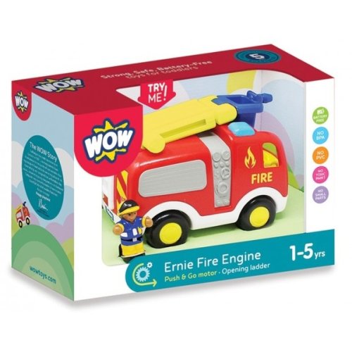 Игрушка WOW TOYS Ernie Fire Engine Пожарная машина 10714