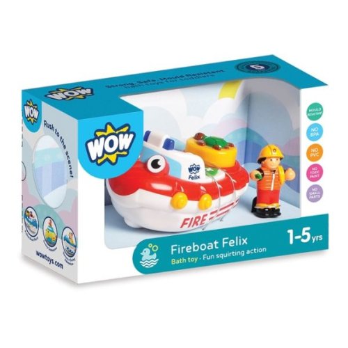 Пожарный катер Феликс (д/купания) Toys WOW TOYS Fireboat Felix