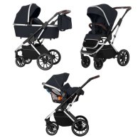Коляска универсальная CARRELLO Aurora 3in1 Space Black CRL-6502/2
