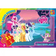 Пазлы ТМ "G-Toys" из серии "My little PONY" (MLP018)