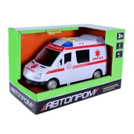 Игрушечная машинка Автопром Скорая помощь, с эффектами 7994