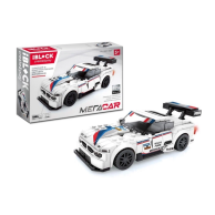 Конструктор Спорткар МЕГАCAR 329 деталей, белый IBLOCK PL-921-327