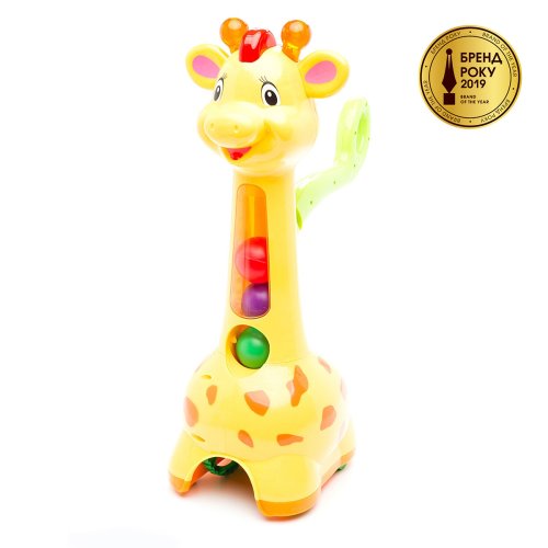 Игрушка-каталка Kiddieland Аккуратный Жираф (052365)