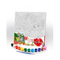 Креативное творчество Danko Toys "Роспись на полотне" Canvas Painting "единороги (PX-07-01)