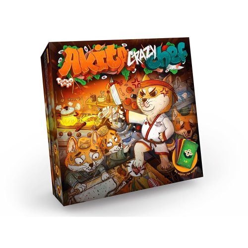 Настольная игра Danko Toys "Akita Crazy Chef" (G-ACC-01-01)