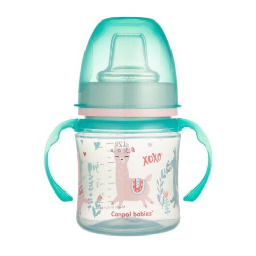Кружка тренировочная EasyStart 120 мл - Sweet Fun зеленая (35 / 207_gre)