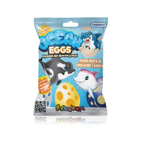 Игрушка, растущая в яйце #sbabam Ocean Eggs Повелители океанов и морей T001-2019